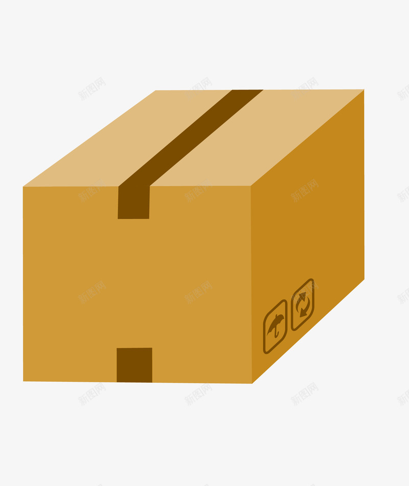 卡通扁平化快递箱子矢量图eps免抠素材_新图网 https://ixintu.com 卡通快递箱子 快递 快递箱子 快递箱子免抠 扁平化快递箱子 矢量快递箱子 箱子 矢量图