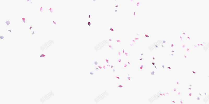 模糊花瓣飘落七夕情人节png免抠素材_新图网 https://ixintu.com 情人 模糊 花瓣 飘落