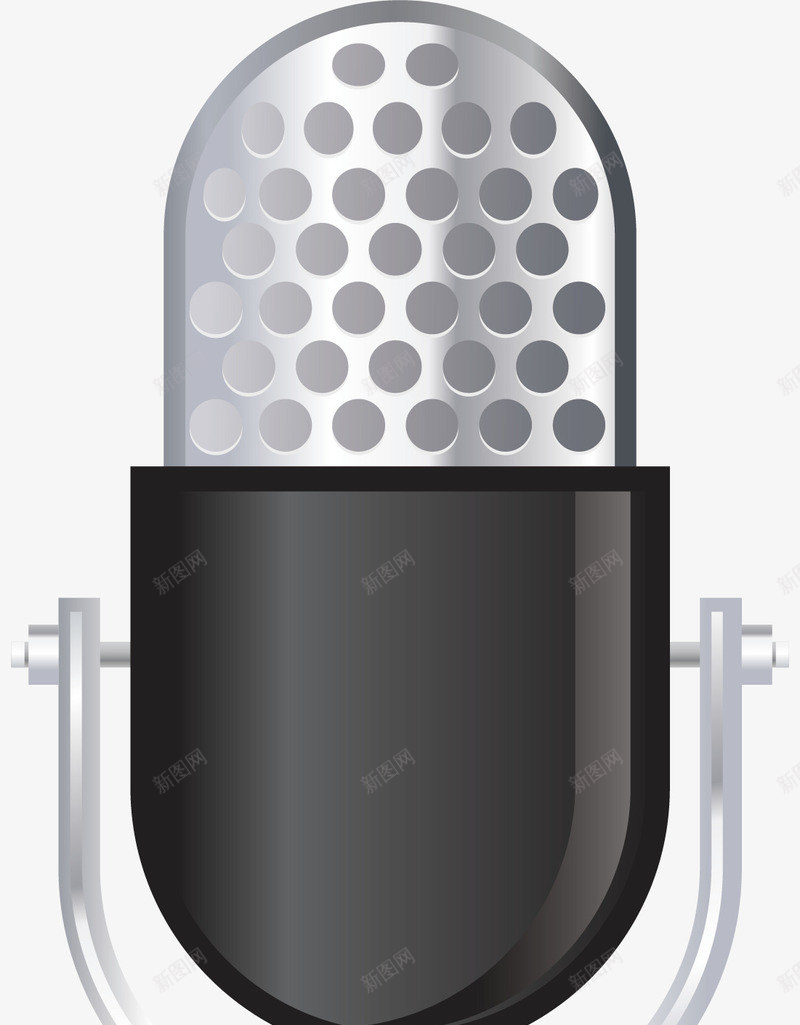 电子话筒图标png_新图网 https://ixintu.com 卡通 录音 录音icon 录音图标 录音棚 录音设备 麦克