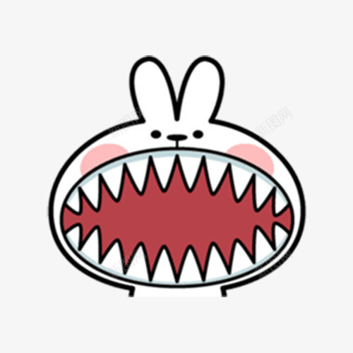 表情包之兔图标png_新图网 https://ixintu.com 卡通 卡通人物 图标 彩绘 手绘 插画 表情包 表情包之兔 迷你兔子