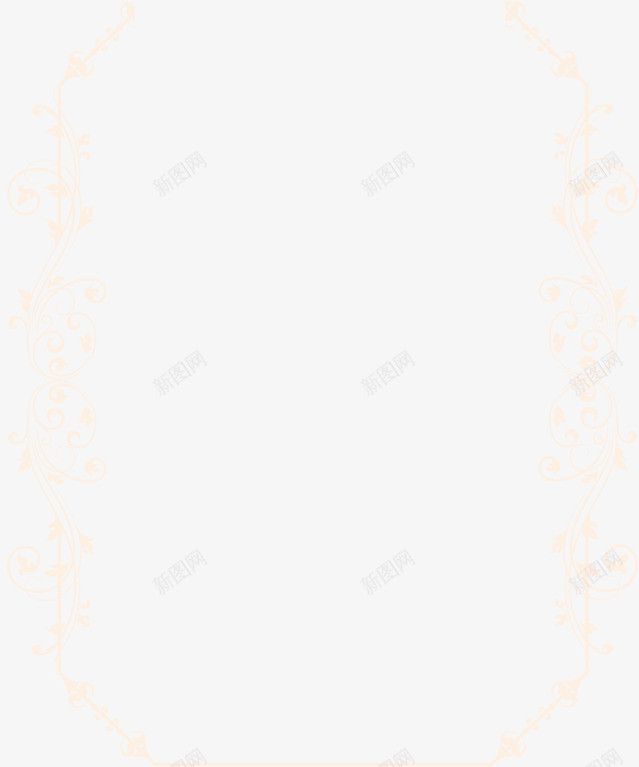 白色花纹边框png免抠素材_新图网 https://ixintu.com 产品展示框 底框 欧式花框 照片框 白色花纹 花纹边框