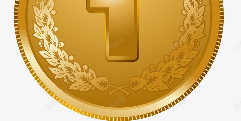 金色成功闪耀奖牌png免抠素材_新图网 https://ixintu.com 名次 成功 第一名 胜利 荣耀 装饰图案 金色奖牌