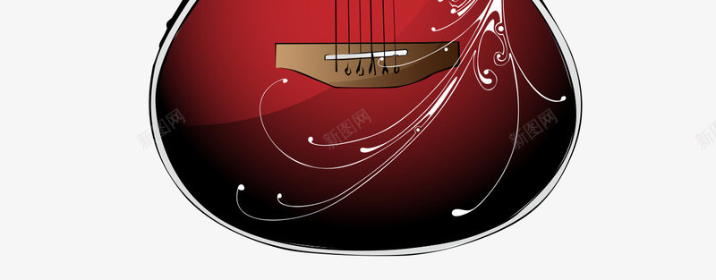 音乐乐器红色的电吉他png免抠素材_新图网 https://ixintu.com 平面电吉他素材 电声乐器 矢量电吉他 红色的电吉他 音乐器材
