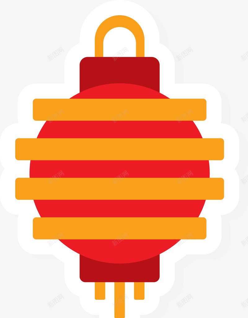 灯笼贴纸图标png_新图网 https://ixintu.com 中国风 中国风ico 中国风icon 中国风图标 图标icon 灯笼 贴纸