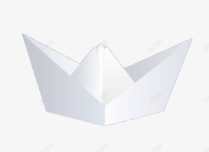 白色折纸船png免抠素材_新图网 https://ixintu.com 帆船 扬帆 折纸船 杨帆 白色 航海 起航