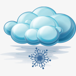 白云雪花质感天气图标png_新图网 https://ixintu.com png 图标 天气 天气图标 白云 质感 雪花 风雨气温图