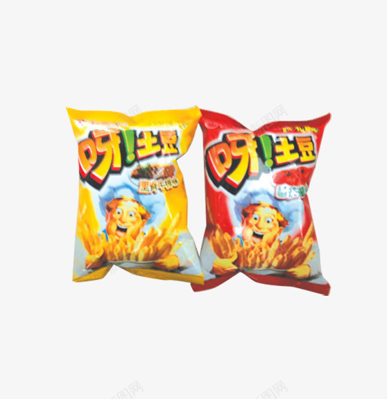 好丽友薯条png免抠素材_新图网 https://ixintu.com 产品实物 好丽友薯条 零食