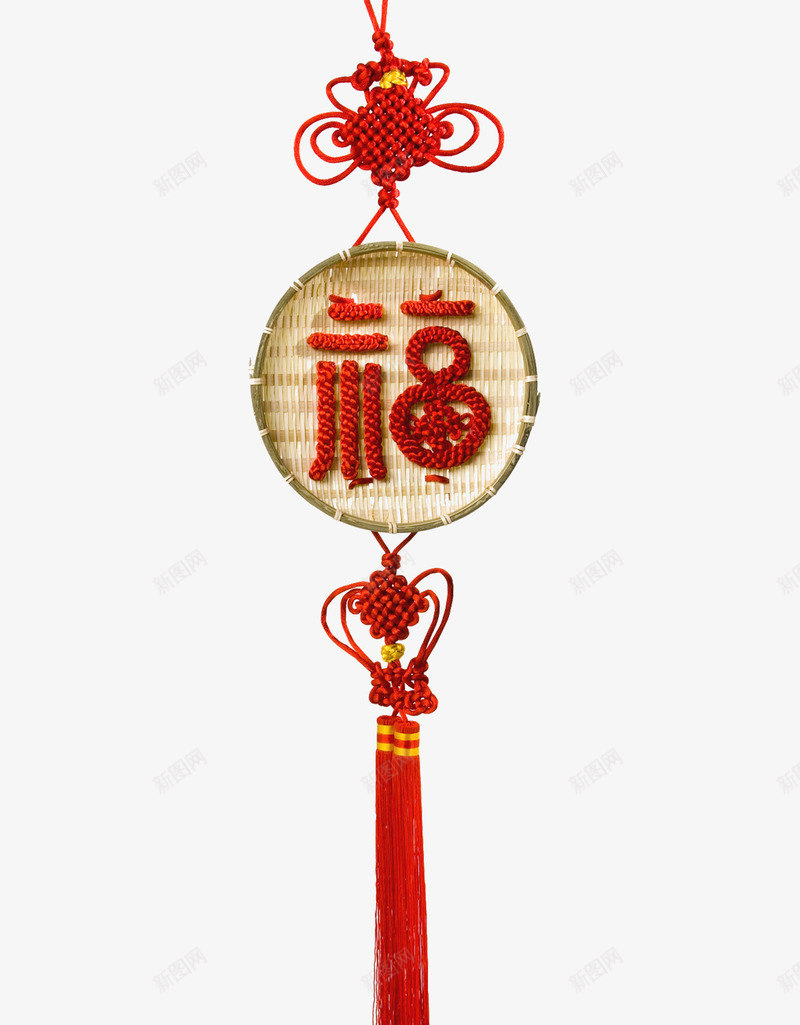节日元素png免抠素材_新图网 https://ixintu.com 中国结 元旦 挂饰 福字 节日元素