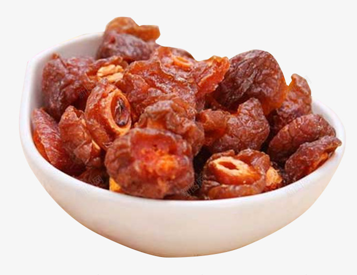 半弧碗装的半边梅干png免抠素材_新图网 https://ixintu.com 半边梅 小吃零食 李子干 梅子肉 话梅干