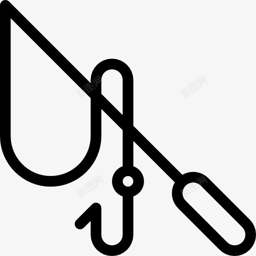 钓鱼图标png_新图网 https://ixintu.com 体育 费舍尔费舍尔卷轴卷轴 钓鱼 钓鱼竿 鱼