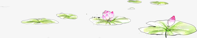 中国风荷花png免抠素材_新图网 https://ixintu.com 中国风荷花 水墨荷花 粉红荷花 线稿荷花