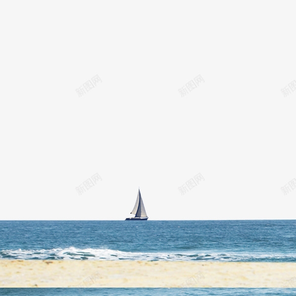 海边psd免抠素材_新图网 https://ixintu.com 帆船 海滩