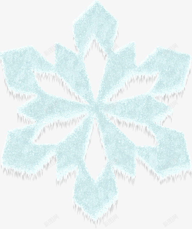 冰霜雪花png免抠素材_新图网 https://ixintu.com 冰花 形状 装饰 雪花