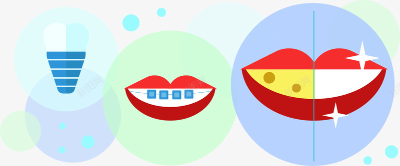 黄牙钢牙矢量图图标ai_新图网 https://ixintu.com 图标icon 牙科 牙齿 蛀牙 钢牙 黄牙 龋齿 矢量图