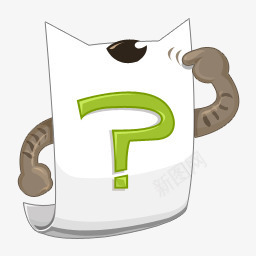 猫问号桌面主题图标png_新图网 https://ixintu.com png 主题 图标 桌面 问号