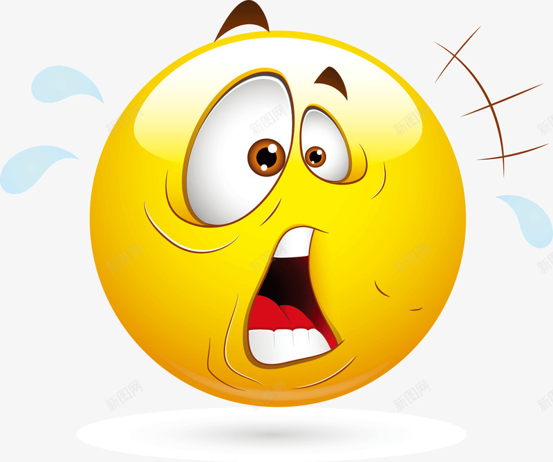 惊讶的表情png免抠素材_新图网 https://ixintu.com 惊奇 惊讶 惊讶素材 表情 黄色