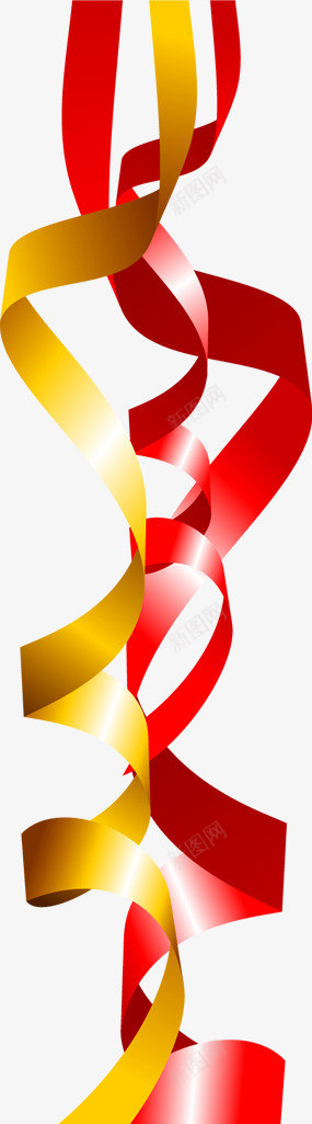 圣诞节彩带片png免抠素材_新图网 https://ixintu.com 图片 圣诞节 彩带 素材