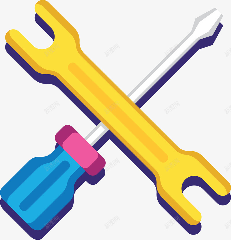 修理工具UI图标矢量图ai_新图网 https://ixintu.com UI 修理工具 修理工具UI图标设计 修理工具商务 图标 科技 网页UI 矢量图
