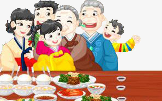 欢欢喜喜的年夜饭png免抠素材_新图网 https://ixintu.com 团圆饭 年夜饭 美味佳肴 除夕团圆