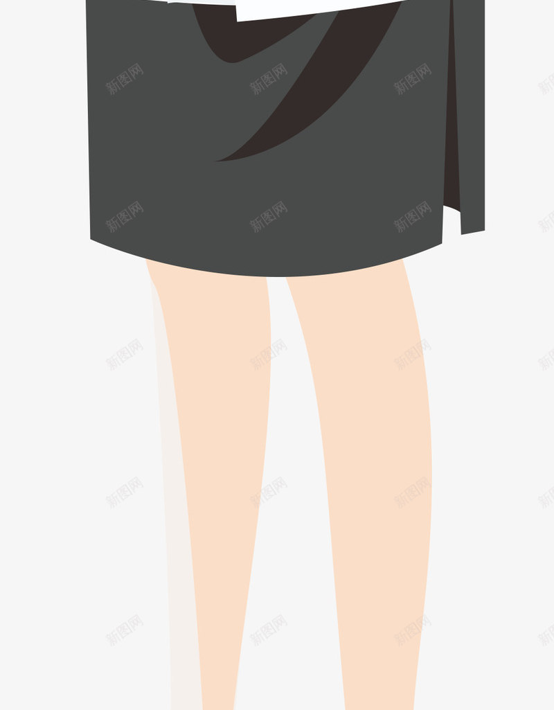 白衣天使矢量图ai免抠素材_新图网 https://ixintu.com 卡通 打针 护士 记录 矢量图