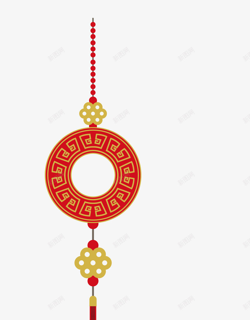 新春快乐春节2019猪年psd免抠素材_新图网 https://ixintu.com 2019 喜庆 挂件 新春快乐 新春快乐春节2019猪年 春节 猪年 红色