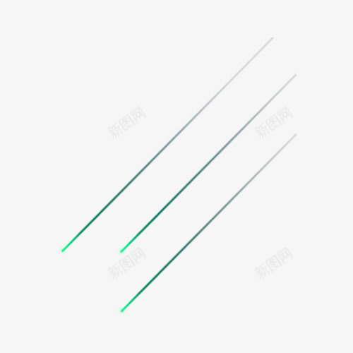 简约斜线png免抠素材_新图网 https://ixintu.com 渐变 渐变线 科技 线性 绿色