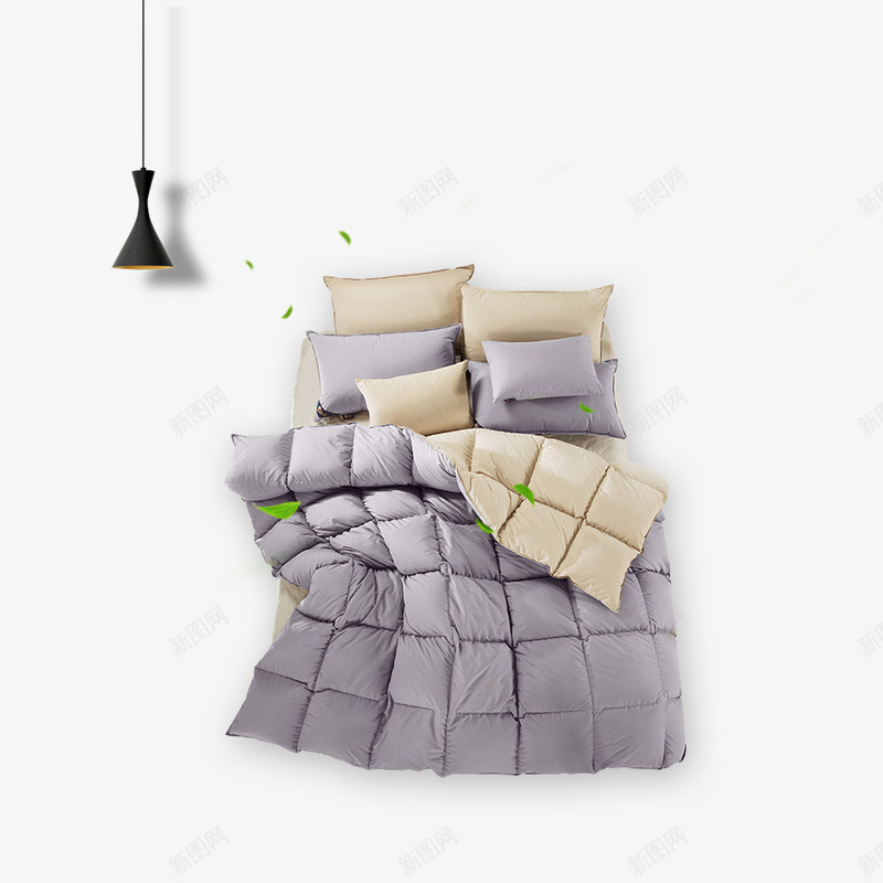 清新床上用品棉被psd免抠素材_新图网 https://ixintu.com 免费下载 冬季空调被 家居 家居家纺 清新棉被 清新被子 白色 空调被 红色被子 被褥
