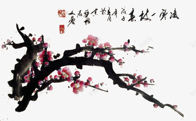 花枝漂浮花瓣气泡简洁大方树叶树png免抠素材_新图网 https://ixintu.com 可爱 树丛 树叶 气泡 简洁 花枝漂浮 花瓣 边框