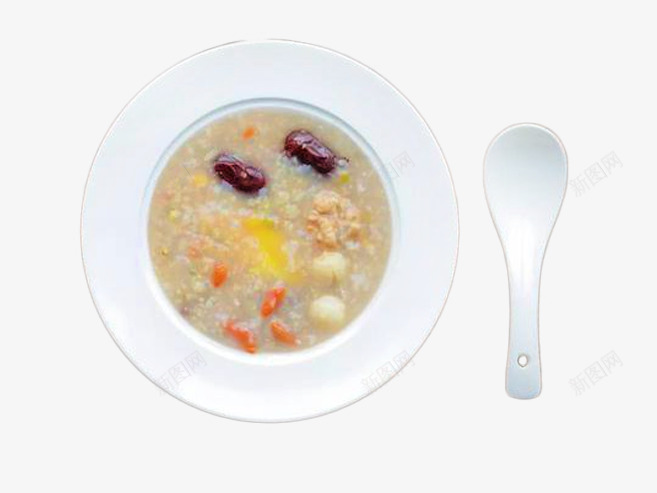 美味的粥片png免抠素材_新图网 https://ixintu.com 健康食品 粗粮 腊八粥 腊八节