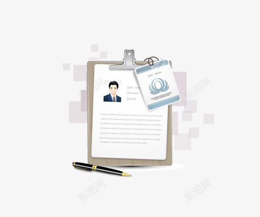 档案文件夹图标png_新图网 https://ixintu.com 创意图标 图标 图案 夹纸板 工作证 扁平化图标 标志 档案 立体化图标 简历 网页素材