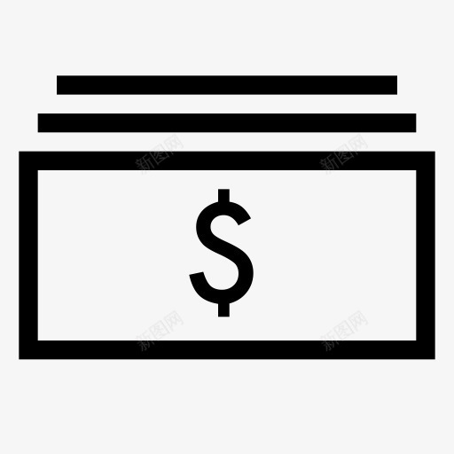 银行业务现金货币美元金融钱概述图标png_新图网 https://ixintu.com Bank business cash currency dollar financial money outline payment salary 业务 付款 概述 现金 美元 货币 金融 钱 银行