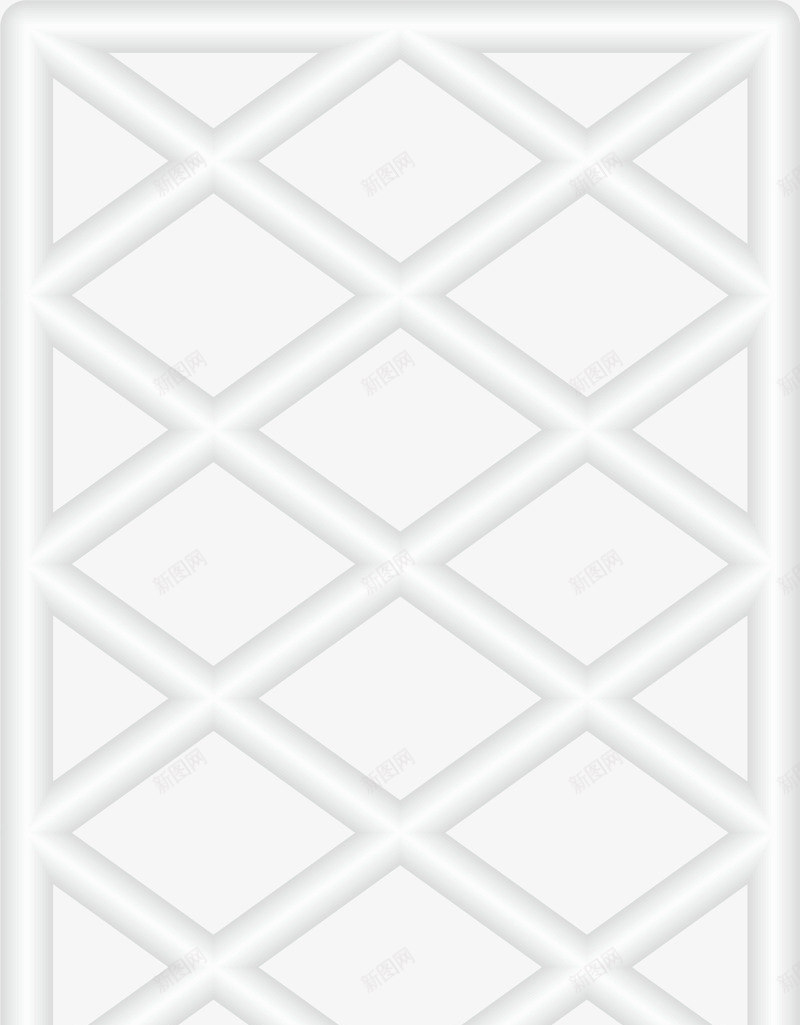 白色网格背景png免抠素材_新图网 https://ixintu.com 交叉线条 格子背景 白色背景 简约花纹 粗线条 边框纹理
