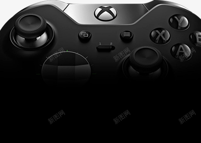XBOX细节展示使用png免抠素材_新图网 https://ixintu.com BOX X 细节 黑色