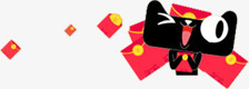 天猫卡通小图标红包漂浮效果png_新图网 https://ixintu.com 卡通 图标 效果 漂浮 红包
