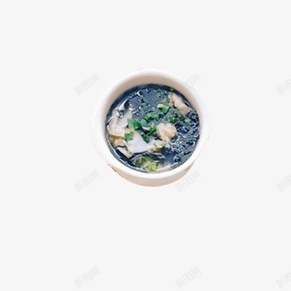 紫菜蛋花汤png免抠素材_新图网 https://ixintu.com 产品实物 热食 饮品