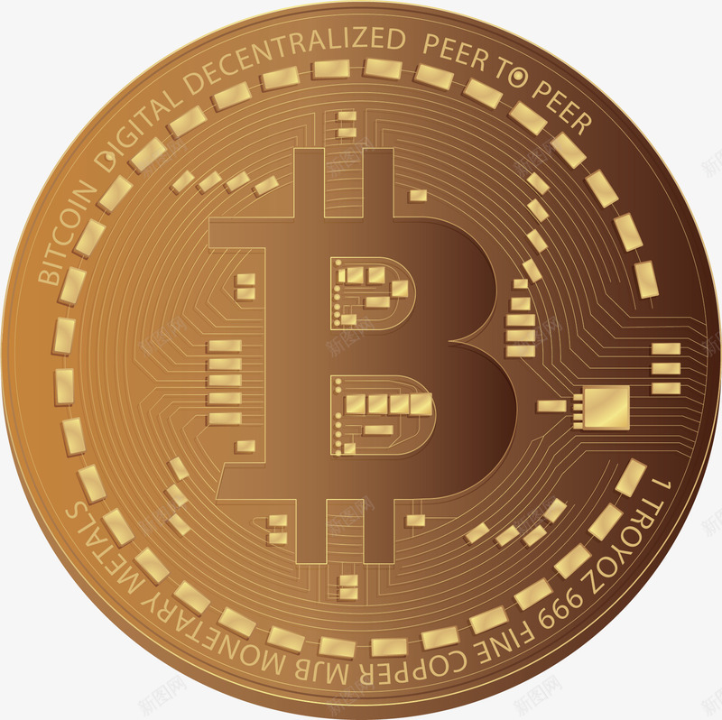 网格花纹的比特币png免抠素材_新图网 https://ixintu.com 挖币 比特币 矢量png 网格花纹 花纹比特币 虚拟币
