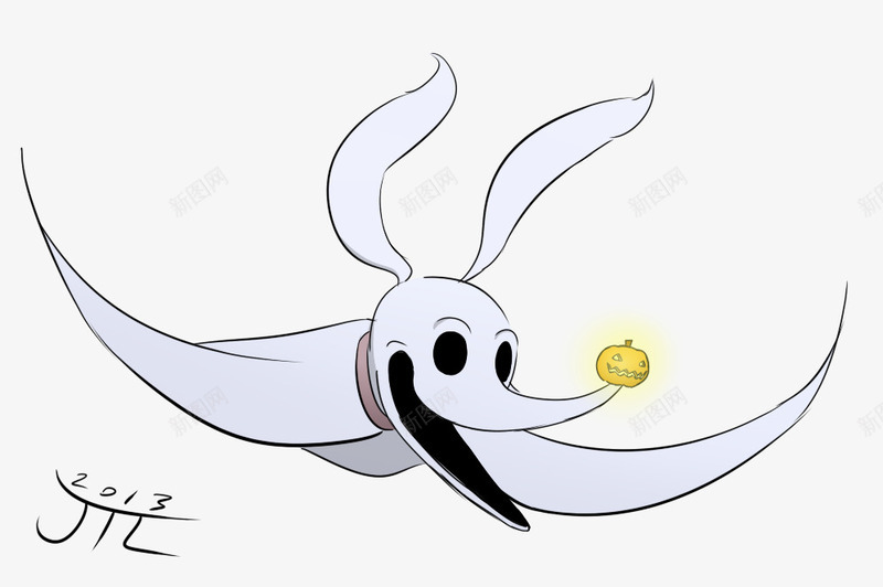 万圣节会飞的幽灵狗png免抠素材_新图网 https://ixintu.com 万圣节 万圣节僵尸 万圣节装扮 杰克