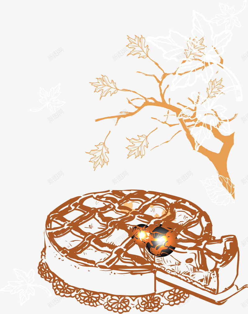 感恩节派对矢量图eps免抠素材_新图网 https://ixintu.com 传统节日 感恩 感恩节 感恩节符号 派对 节日 矢量图