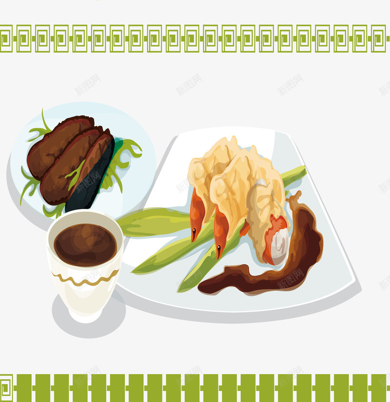 煎饺子png免抠素材_新图网 https://ixintu.com 大酒店 年夜饭 特色美食 虾仁饺子 饺子