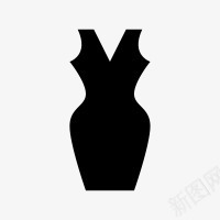 手绘扁平风格女装紧身裙png免抠素材_新图网 https://ixintu.com 女装 扁平 紧身 风格
