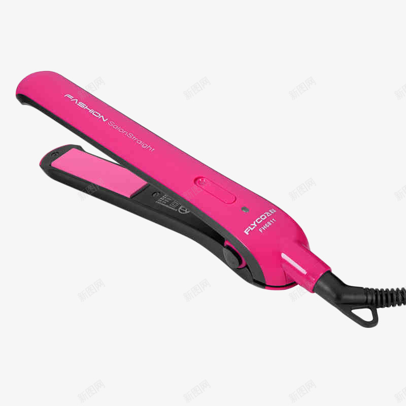 飞科女士直发器png免抠素材_新图网 https://ixintu.com 产品实物 电卷发 电器 直发器 迷你