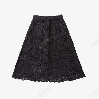 产品实物蕾丝裙png免抠素材_新图网 https://ixintu.com 半身裙 女装 蕾丝裙