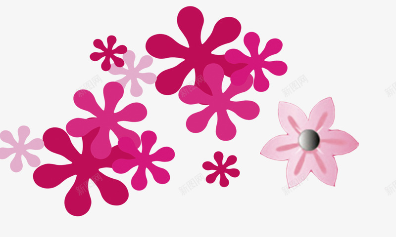 女生节花朵png免抠素材_新图网 https://ixintu.com png 女生节 小花 粉色 花朵