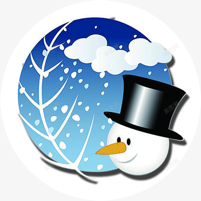 创意雪人四季png免抠素材_新图网 https://ixintu.com 创意 四季 图片 雪人