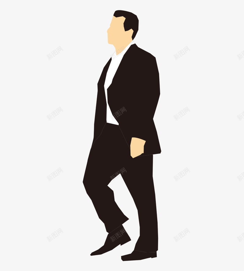 卡通商务人物男人png免抠素材_新图网 https://ixintu.com 人物形象 卡通商务人物 商业插图 商务人物 扁平化 手绘人物 男人 职业人物
