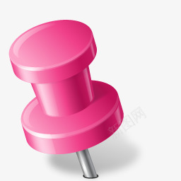 图钉左粉红色的vistamapmarkersicons图标png_新图网 https://ixintu.com Left MapMarker Pink PushPin 图钉 左 粉红色的