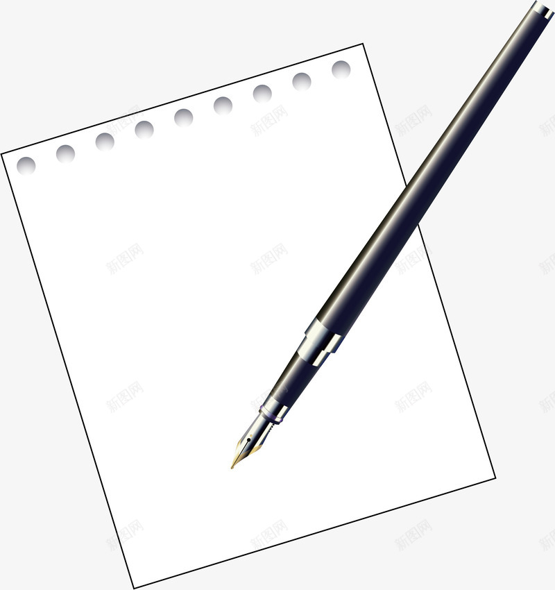 钢笔元素矢量图ai免抠素材_新图网 https://ixintu.com png 元素 矢量钢笔 纸张 钢笔 矢量图