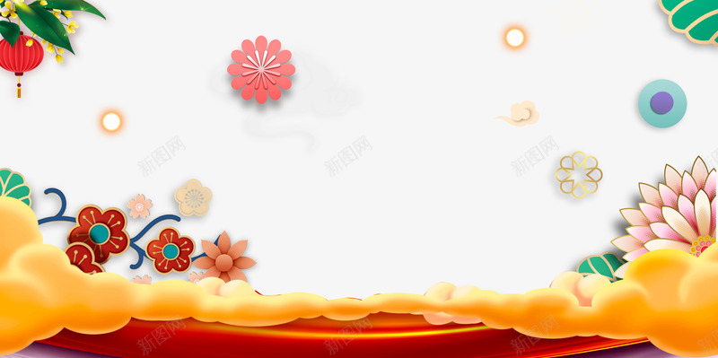 节日立体剪纸边框装饰png免抠素材_新图网 https://ixintu.com 中国风 剪纸 海报装饰 祥云 立体剪纸边框装饰 节日 节日装饰 装饰