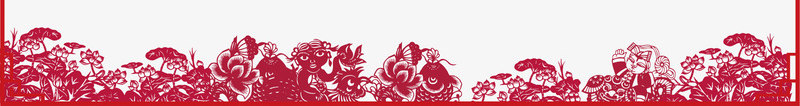 1212剪纸古典psd免抠素材_新图网 https://ixintu.com 中国风 剪纸 双12来了 灯笼