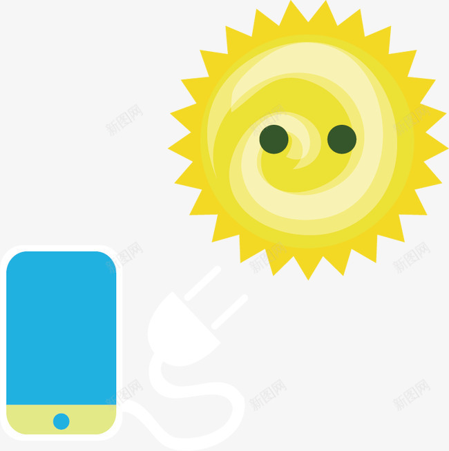 绿色生态图标png_新图网 https://ixintu.com 保护环境 太阳 插头 环保图标 生态环保 绿色生态 能源 节能环保